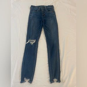 American Eagle Dark Wash Jeans Size 4